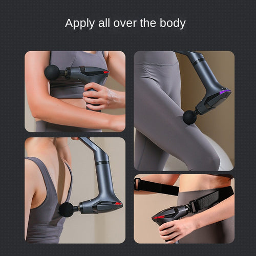 “Pistolet de Massage à Sangle – Spécial Fascias & Dos