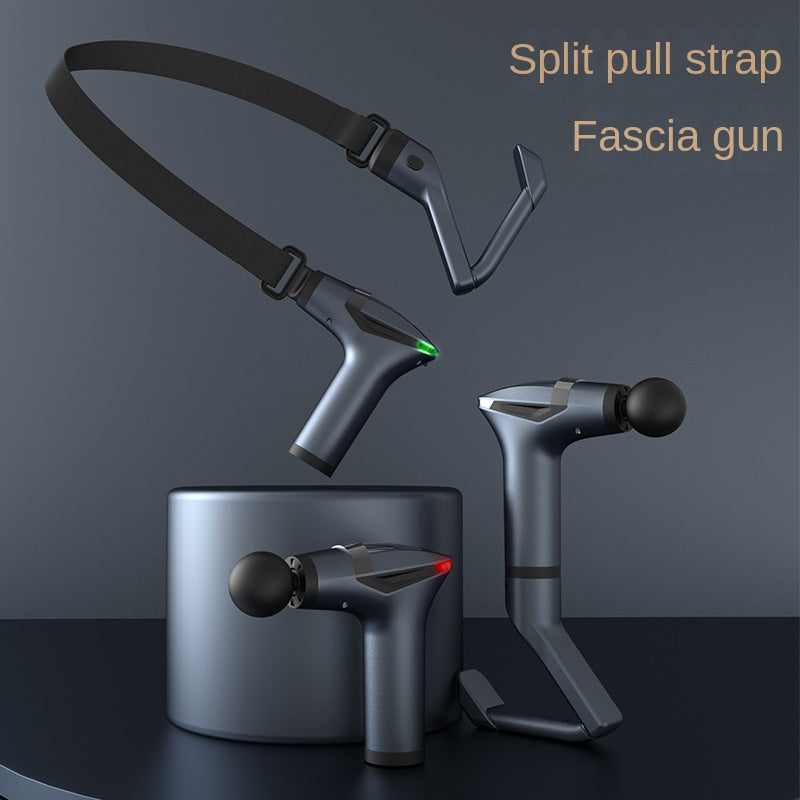 “Pistolet de Massage à Sangle – Spécial Fascias & Dos