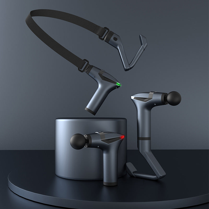 “Pistolet de Massage à Sangle – Spécial Fascias & Dos