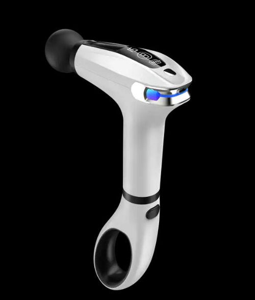“Pistolet de Massage Musculaire – 4 Têtes Interchangeables