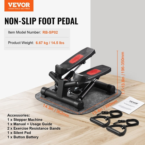 mini stepper homegym,cardio haute perfomance